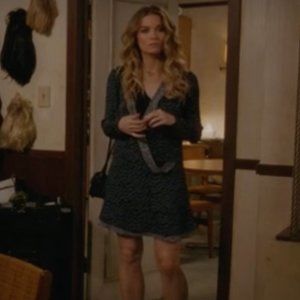 Proenza Schouler Silk Dress Schitt's Creek Alexis Rose Annie Murphy LongSleeve 0